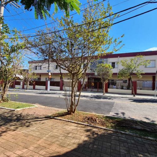 Vista da Praça Residencial Lar Nossa Senhora das Mercês