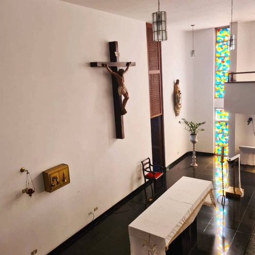 Capela vista do altar